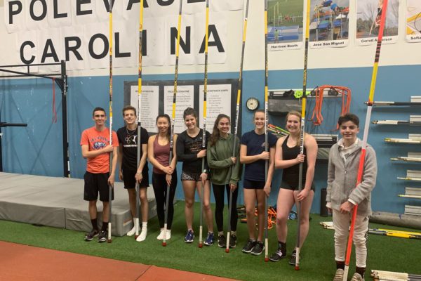 Vaulters at Pole Vault Carolina